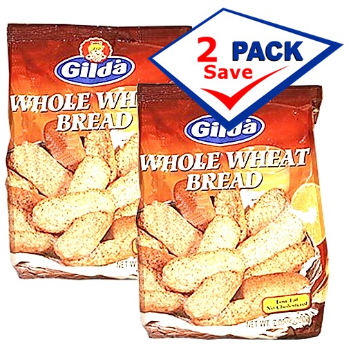 Gilda toasted whole wheat rolls 7. 01 oz Pack of 2